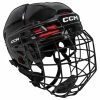 Combo Casque + Grille CCM TACKS 70 Senior -ccm Soldes combo casque grille ccm tacks 70 senior