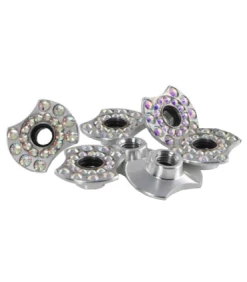 Ecrou Strassé Super Silver Cosmo, Kit De 8 -ccm Soldes ecrou strasse 2