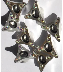 Ecrou Strassé Comet Silver Nuts, Kit De 8. 11 Ecrou Strassé Comet Silver Nuts, Kit De 8. -ccm Soldes ecrou strasse 5