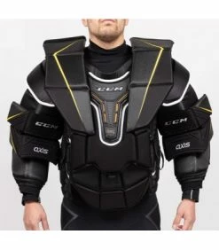 Plastron CCM AXIS PRO Senior -ccm Soldes plastron goalie ccm axis pro senior 1