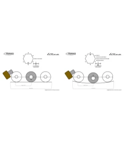 Platines Roll Line Linea, Set Complet -ccm Soldes platines roll line linea set complet 15