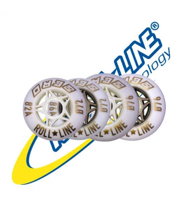 Roues Roll Line ZERO 86A, Pck De 6 3 Roues Roll Line ZERO 86A, Pck De 6