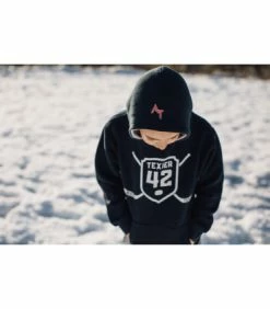 Sweat Capuche Crosses A.TEXIER Bleu Enfant -ccm Soldes sweat capuche crosses atexier bleu adulte 6