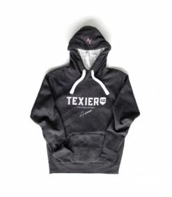 Sweat Capuche Signature A.TEXIER Gris Adulte