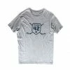 Tee-shirt Crosses A.TEXIER Gris Adulte -ccm Soldes tee shirt crosses atexier gris adulte