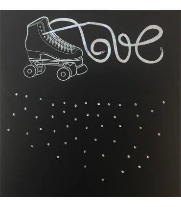 Tee Shirt IM 6513, Roller Artistique, NOIR 5 Tee Shirt IM 6513, Roller Artistique, NOIR – Image 4