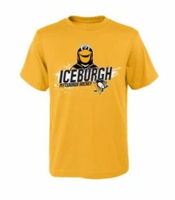 Tee Shirt Mascotte Pittsburgh Penguins, Enfant
